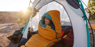 women-in-camping-bag