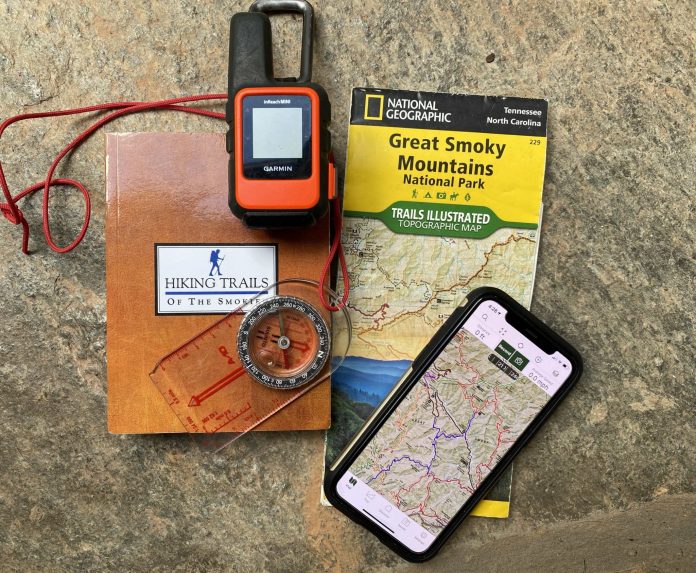Navigation tools - map, phone, navigation and compass
